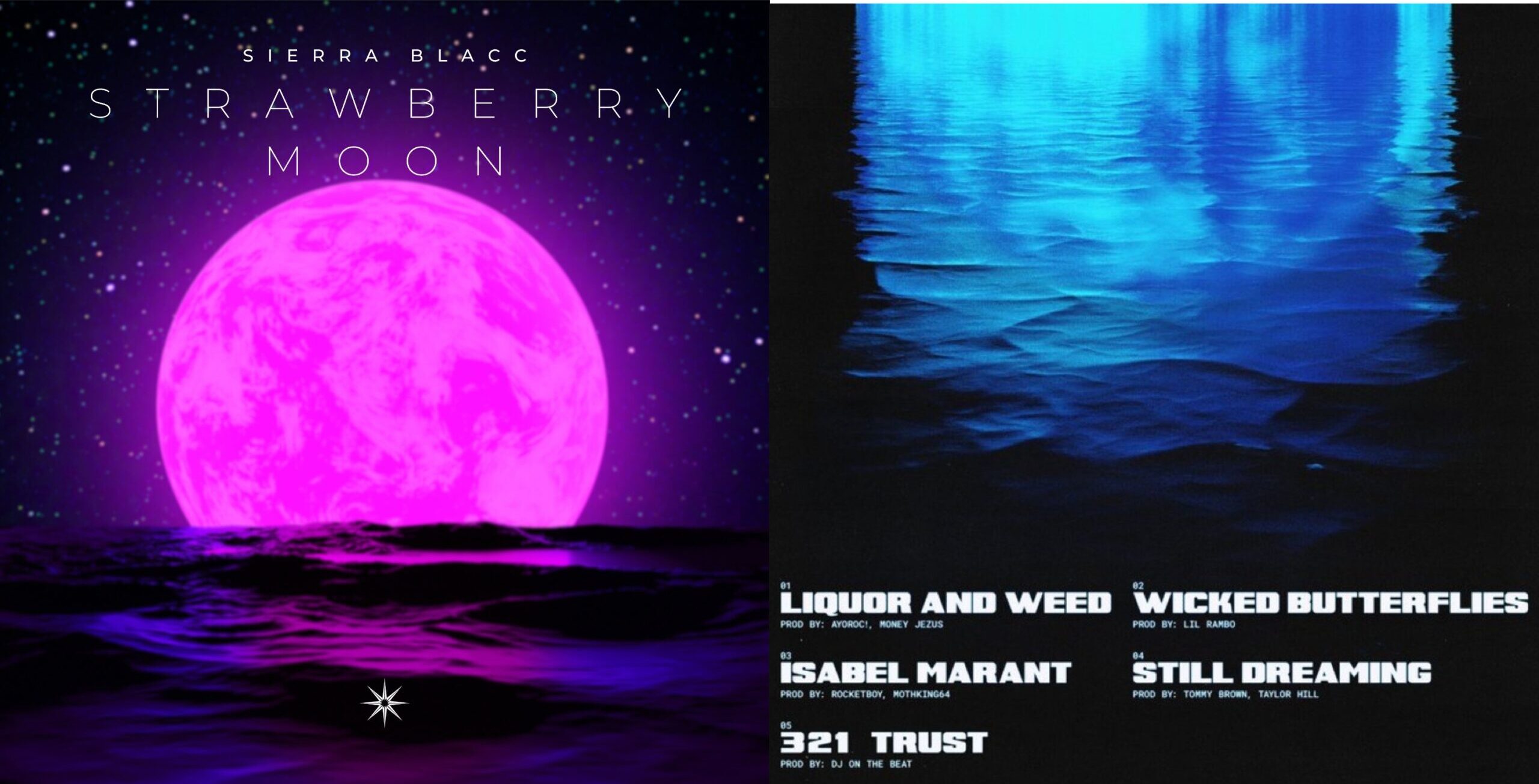 Coi Leray’s Blue Moon EP and Sierra Blacc’s Strawberry Moon Single: A Comparison