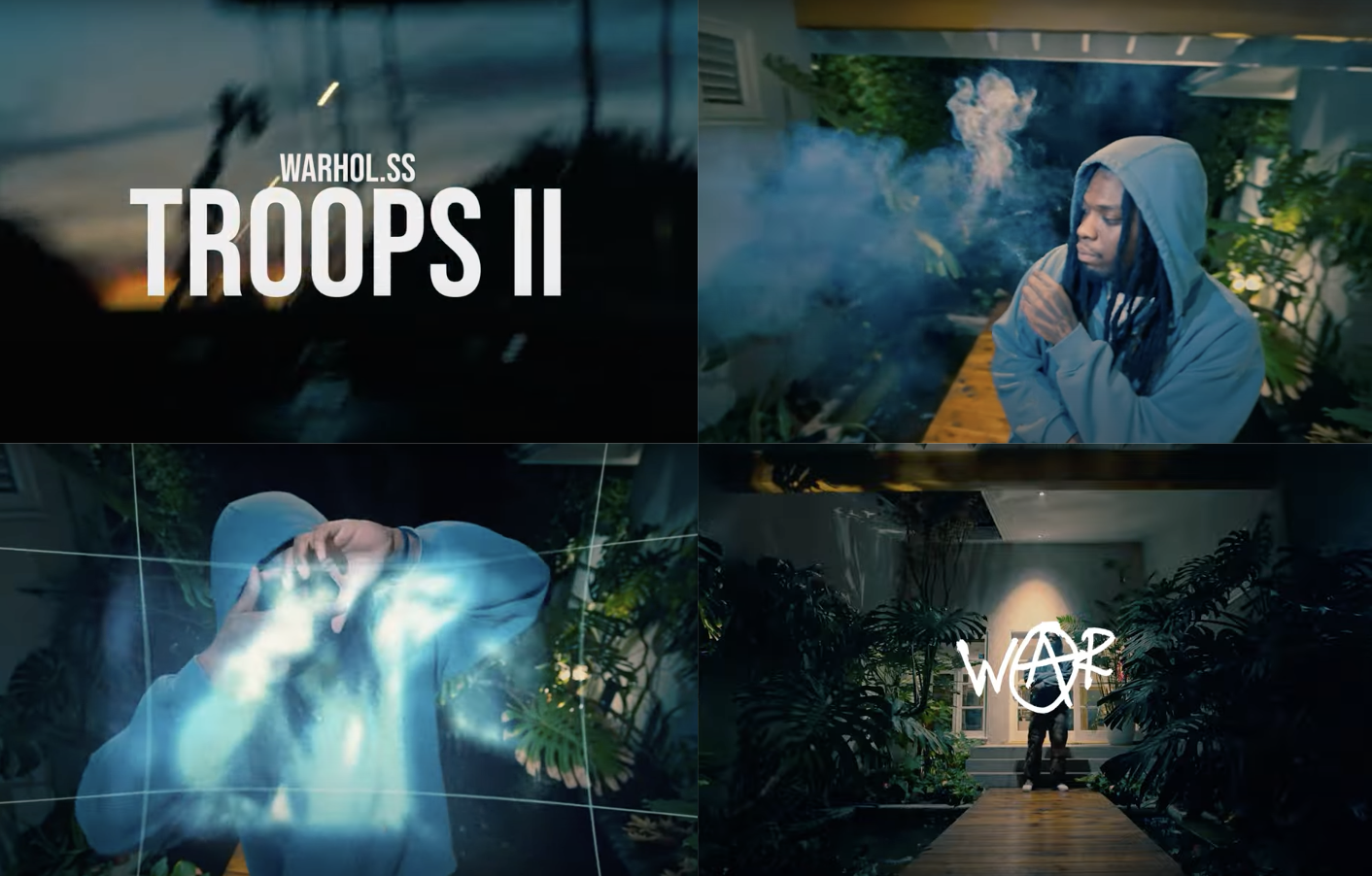 Warhol.ss Releases Dynamic Music Video for “Troops II.”