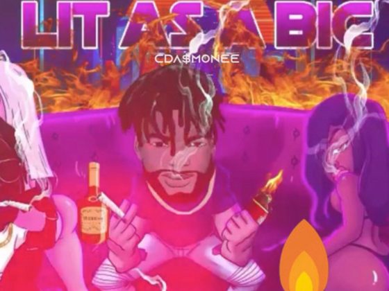 CDA$MONEE Lights Up the Hip Hop Scene with 'LIT AS A BIC'