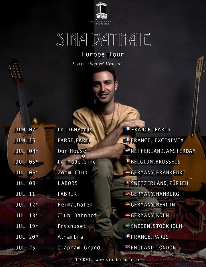 Sina Bathaie, A Maestro’s European Summer Tour to Transcend Borders
