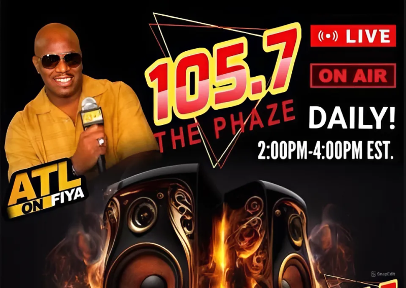 ATL ONFIYA RADIO SHOW HEATS UP THE AIRWAVES ON 105.7 THE PHAZE WITH K-SWAB Presented by Perfect Legacy Promotions