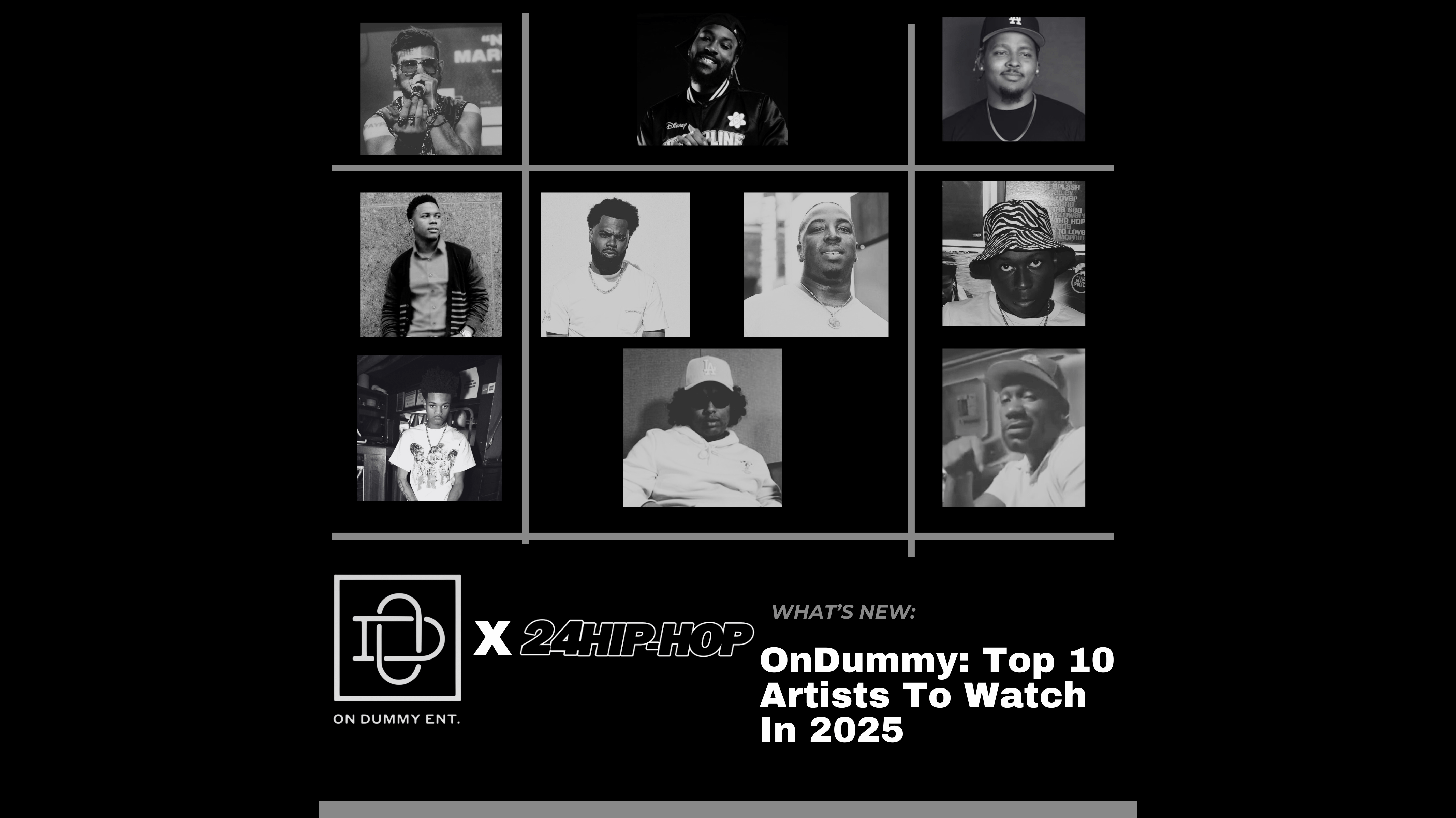 OnDummy Ent x 24HH Present: 10 Emerging Artists to Watch in 2025