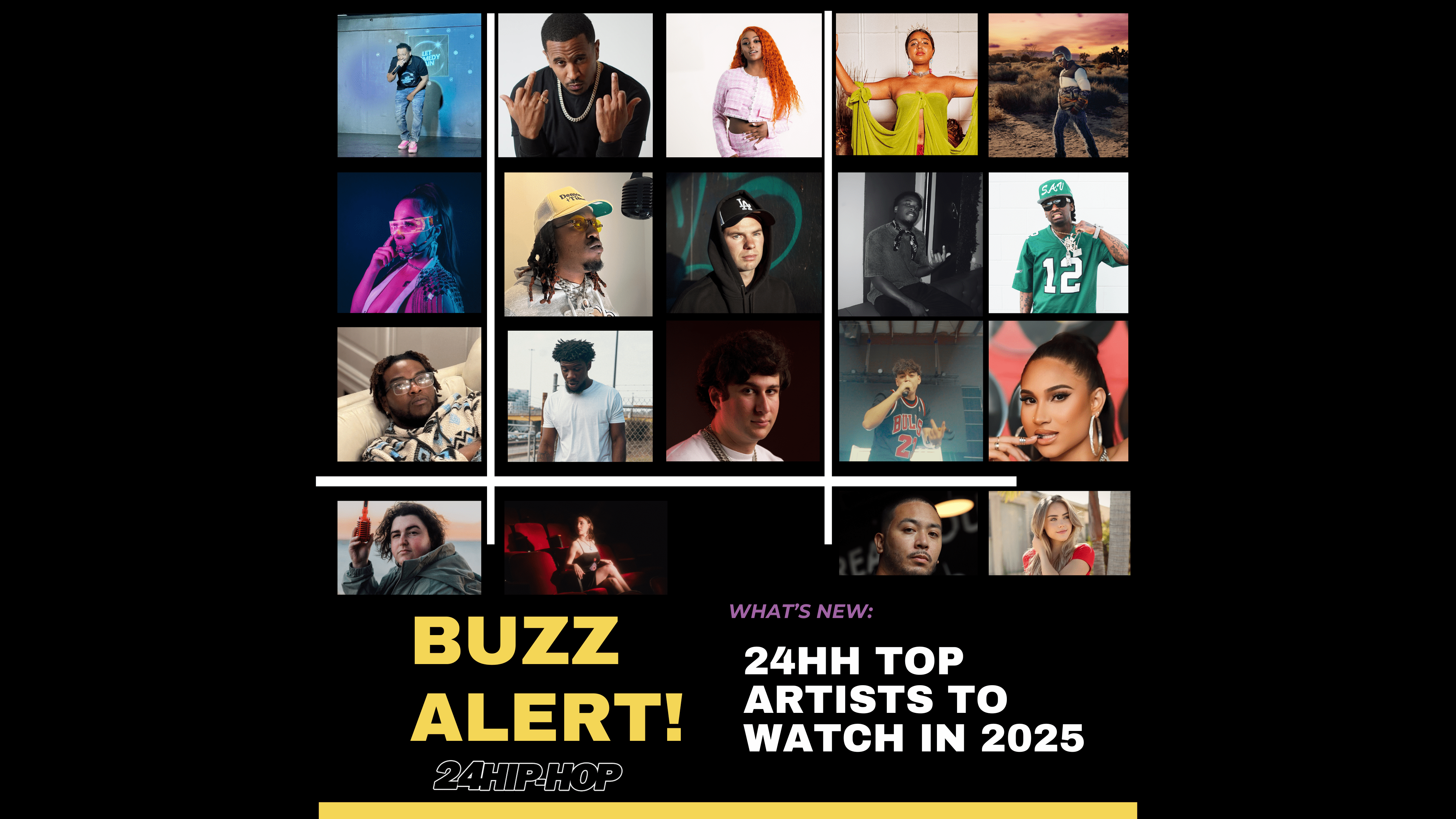 24HH: Top Artists to Watch in 2025