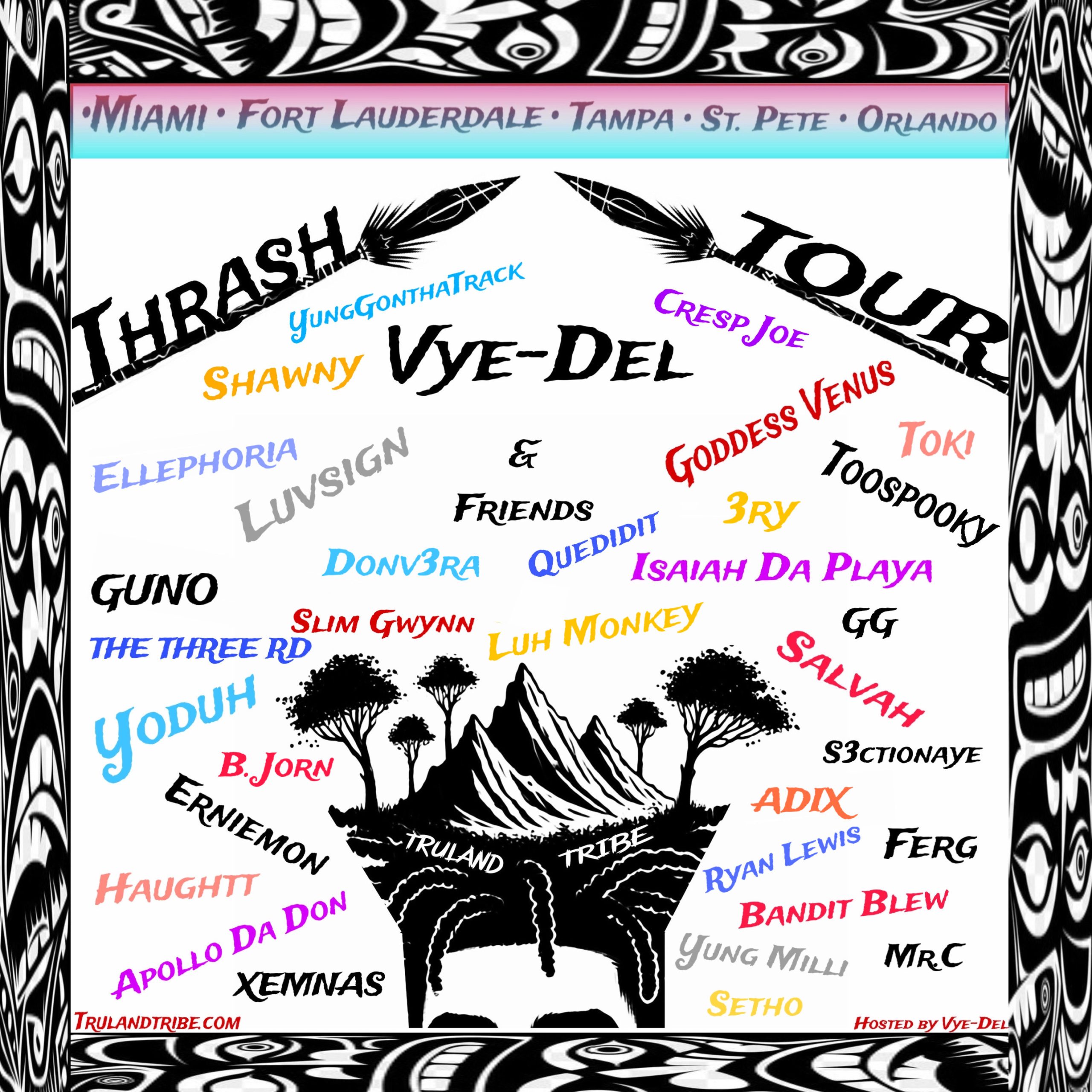 Vye-Del’s The Thrash Tour Set to Revolutionize Florida’s Underground Music Scene