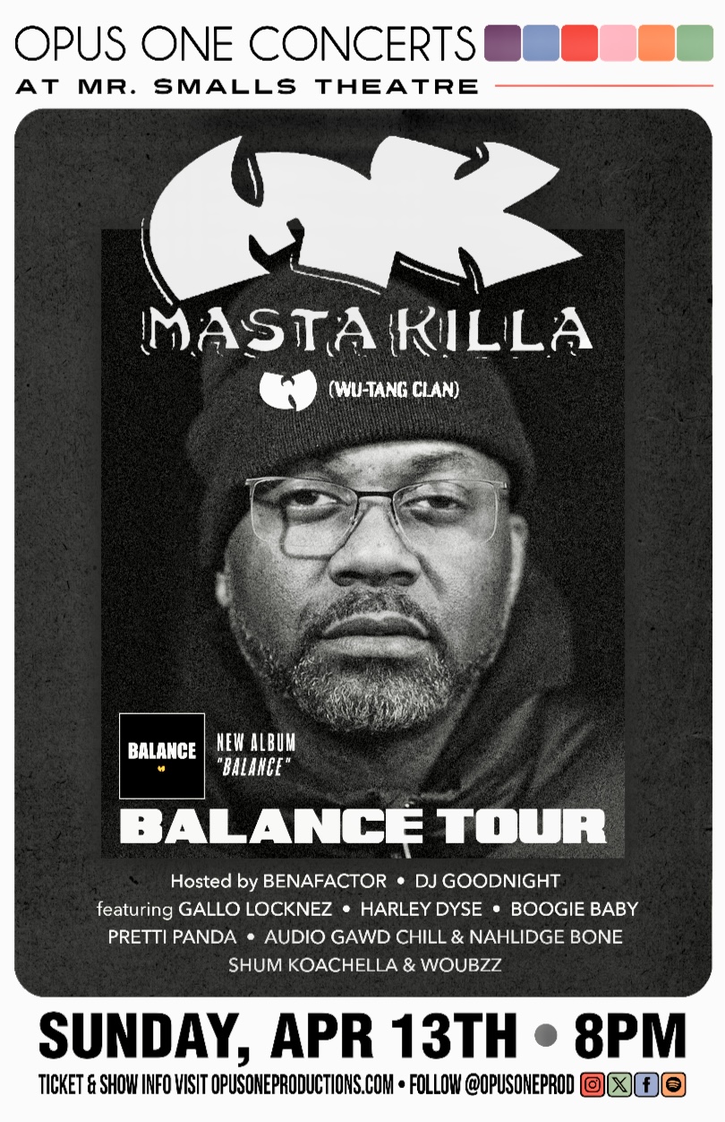Wu-Tang Clan’s Masta Killa Takes “Balance Tour” To Pittsburgh
