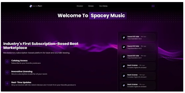 SpaceyMusic.com Just Launched, and It’s Redefining the Way Artists Buy Beats