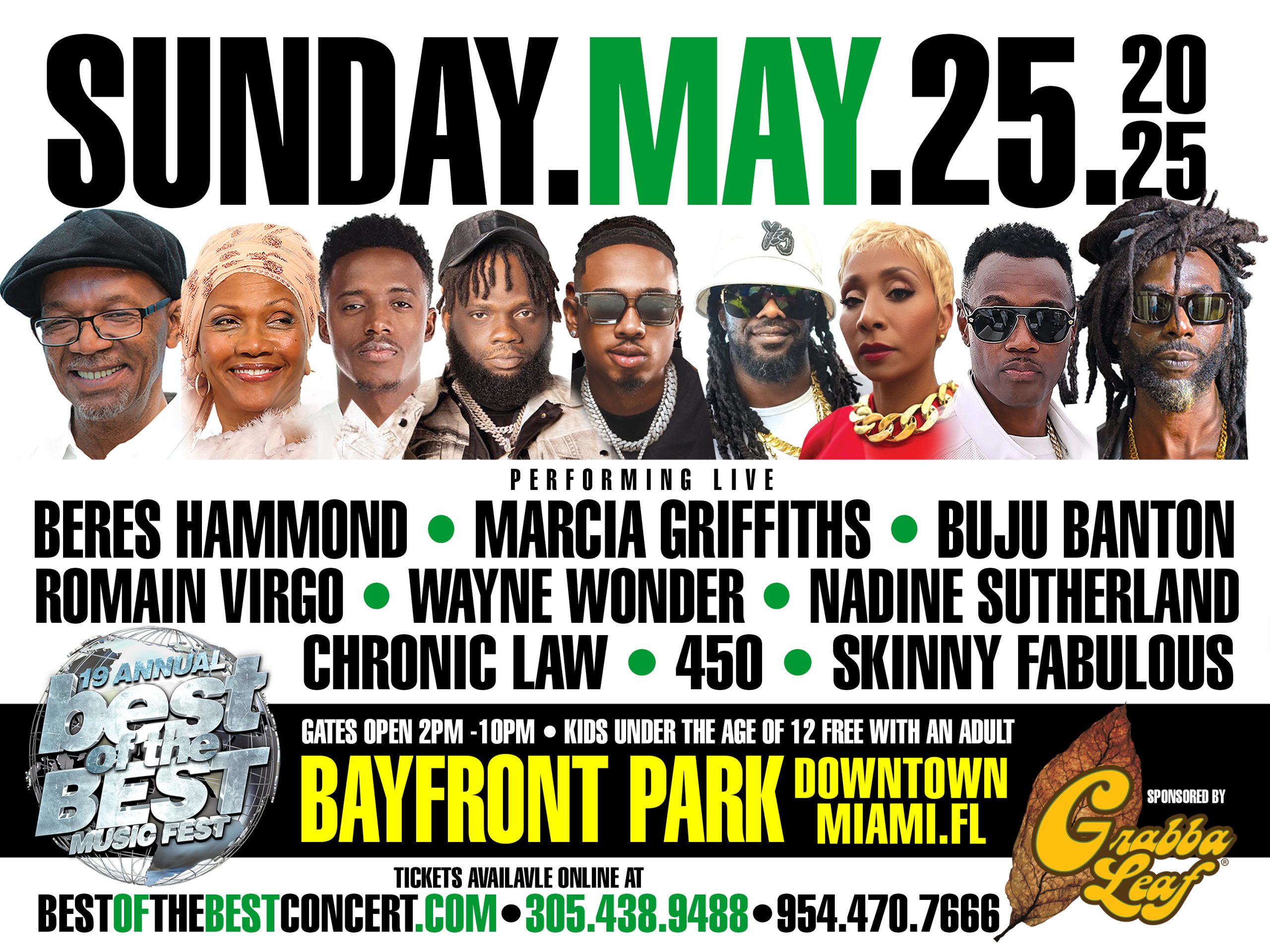 Grabba Leaf Named Official Sponsor of Best Of The Best Music Fest 2025
