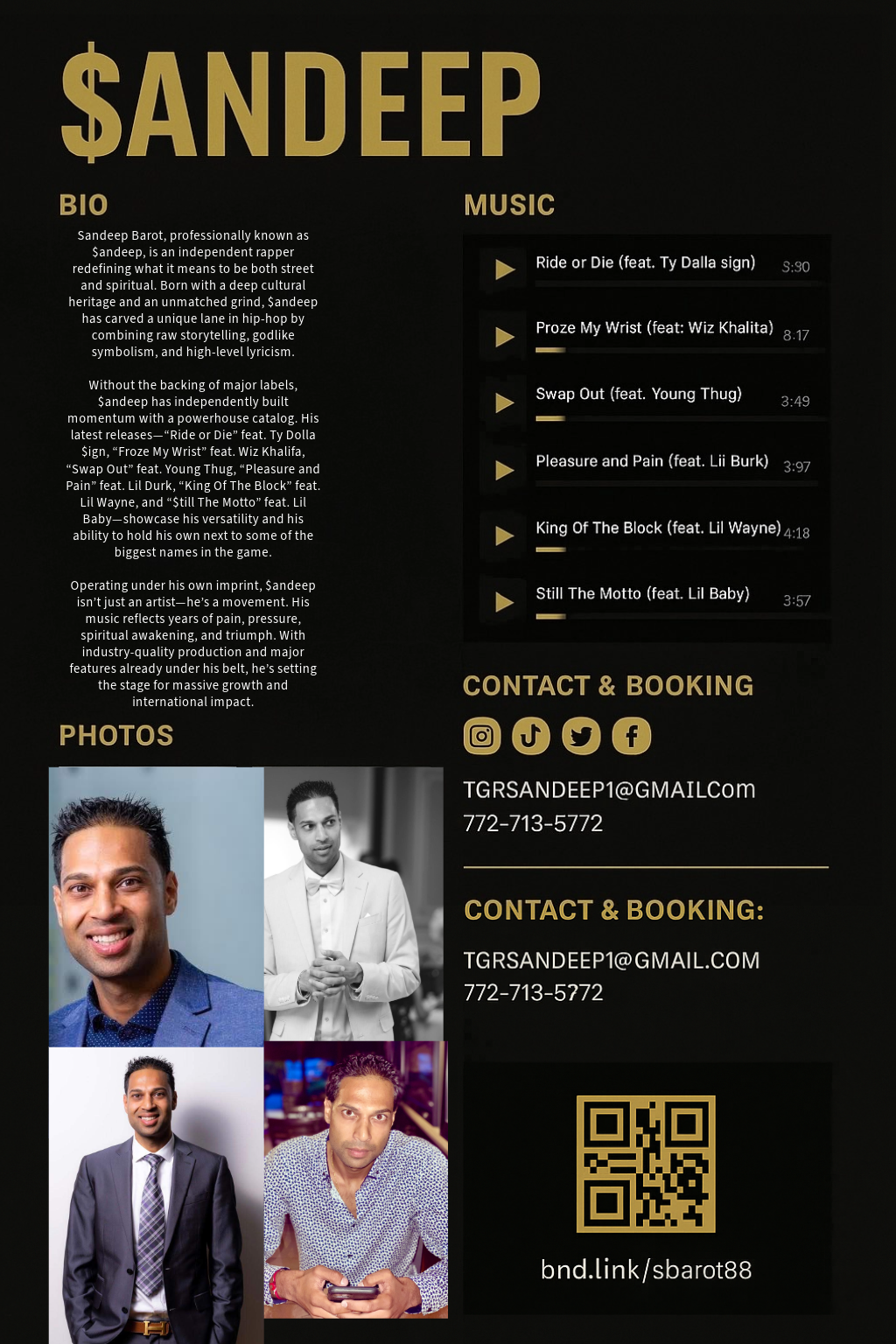 $andeep Ascends with G.O.D Release