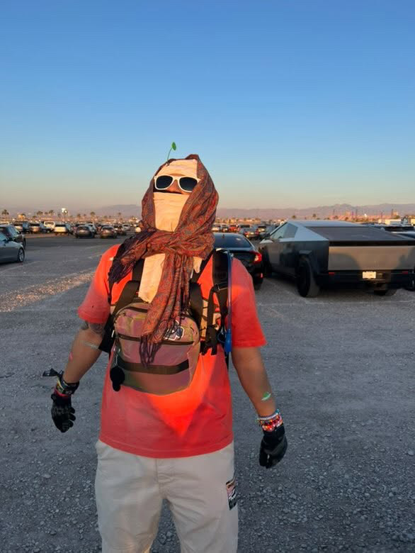 Daygo leaving a parking lot in North Las Vegas NV