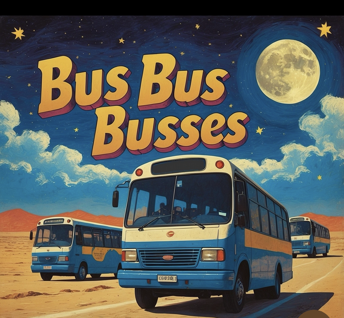 Bus Bus Busses Fuel Nostalgia and Noise on Stirring Debut EP