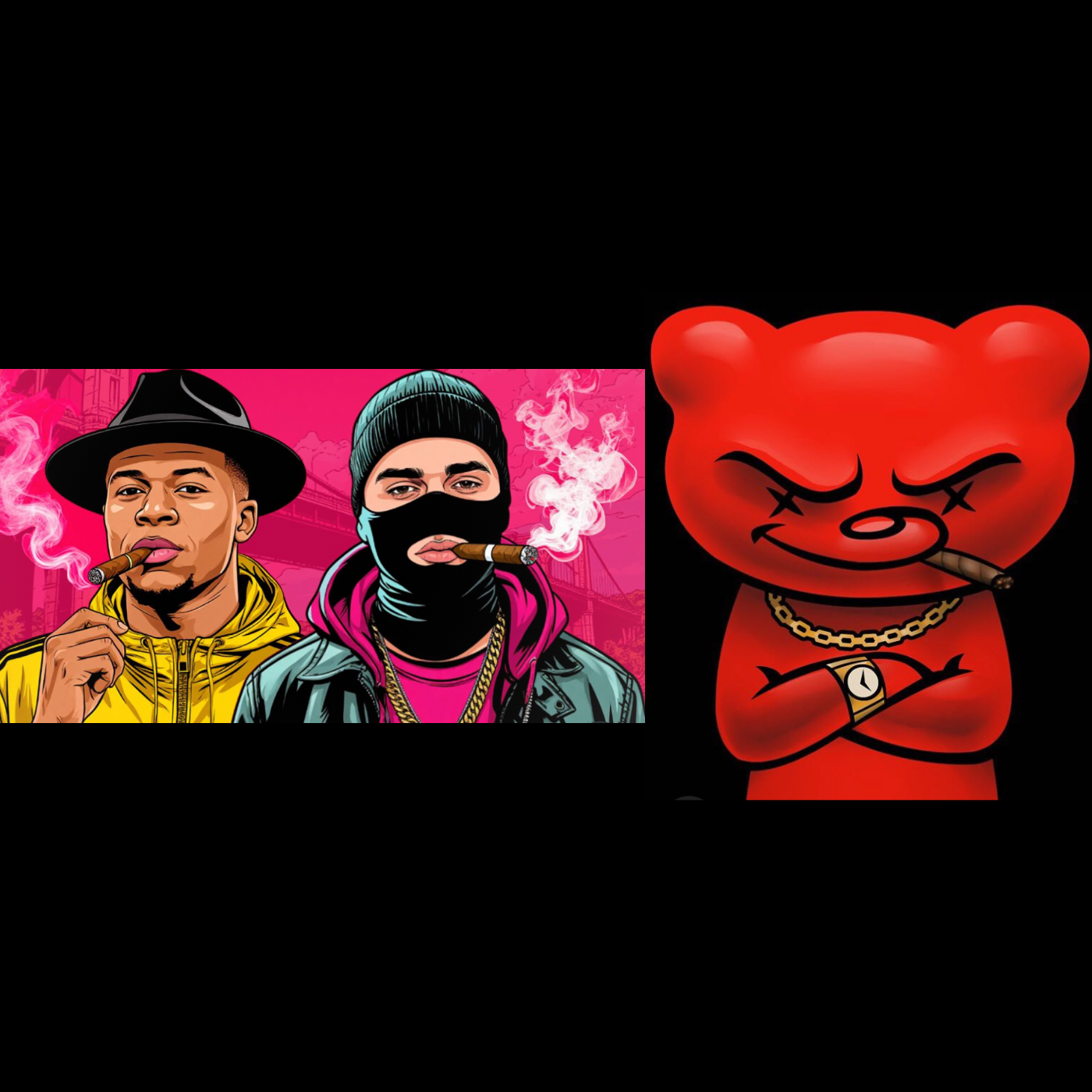 Thousand Times Locks in with Superproducer Gummy Beatz & Russian Rap Star Callboy