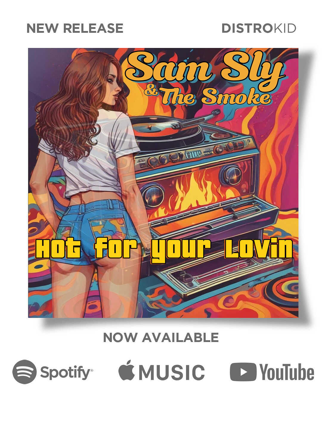 ​Sam Sly & The Smoke Burn Bright on Fierce New Single Hot For Your Lovin’