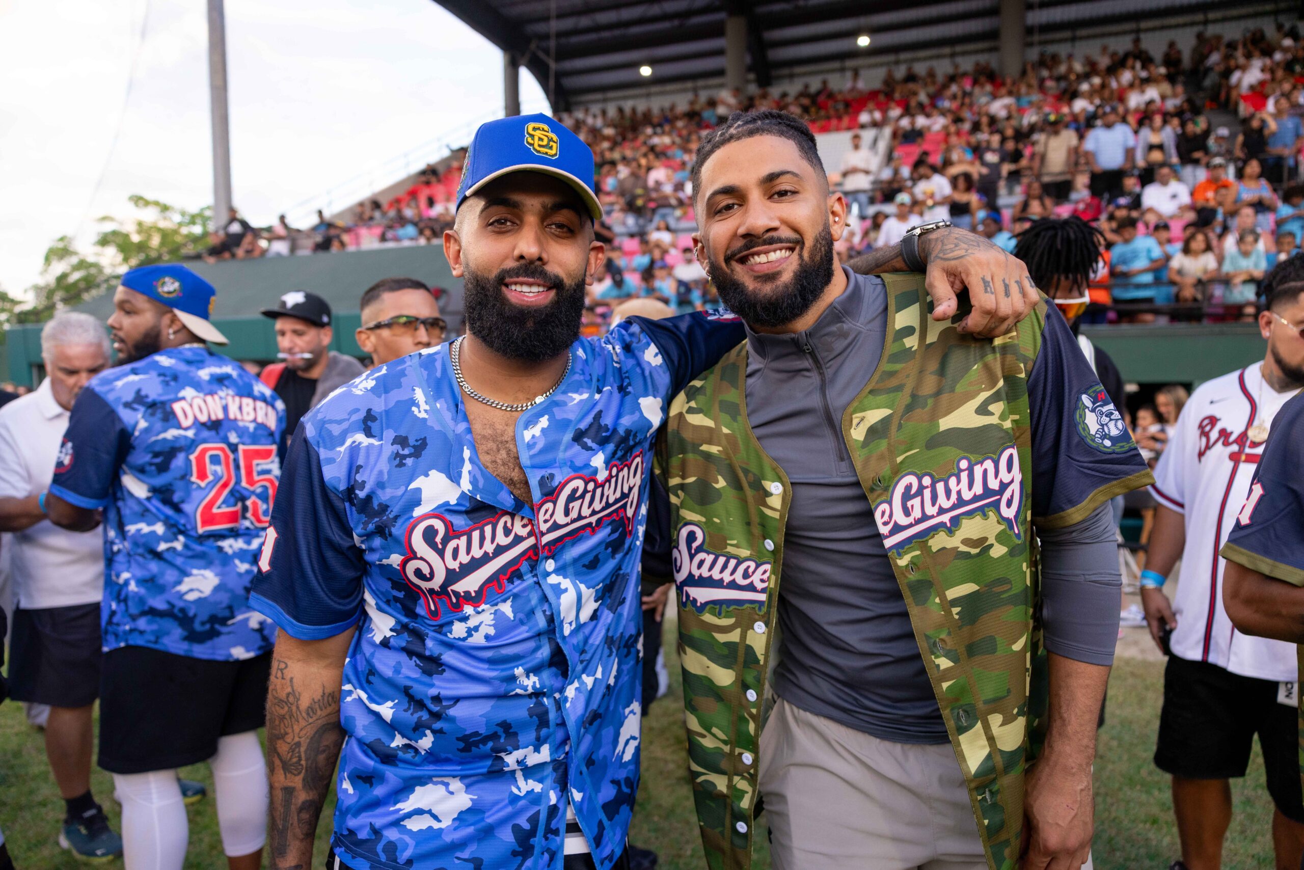 Eladio Carrión Celebrates a Successful Fifth Edition of SAUCEGIVING with Sports Stars and Urban Music Artists