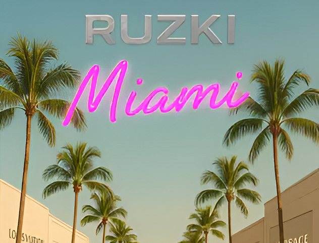 RUZKI Releases Captivating New Single “Miami”