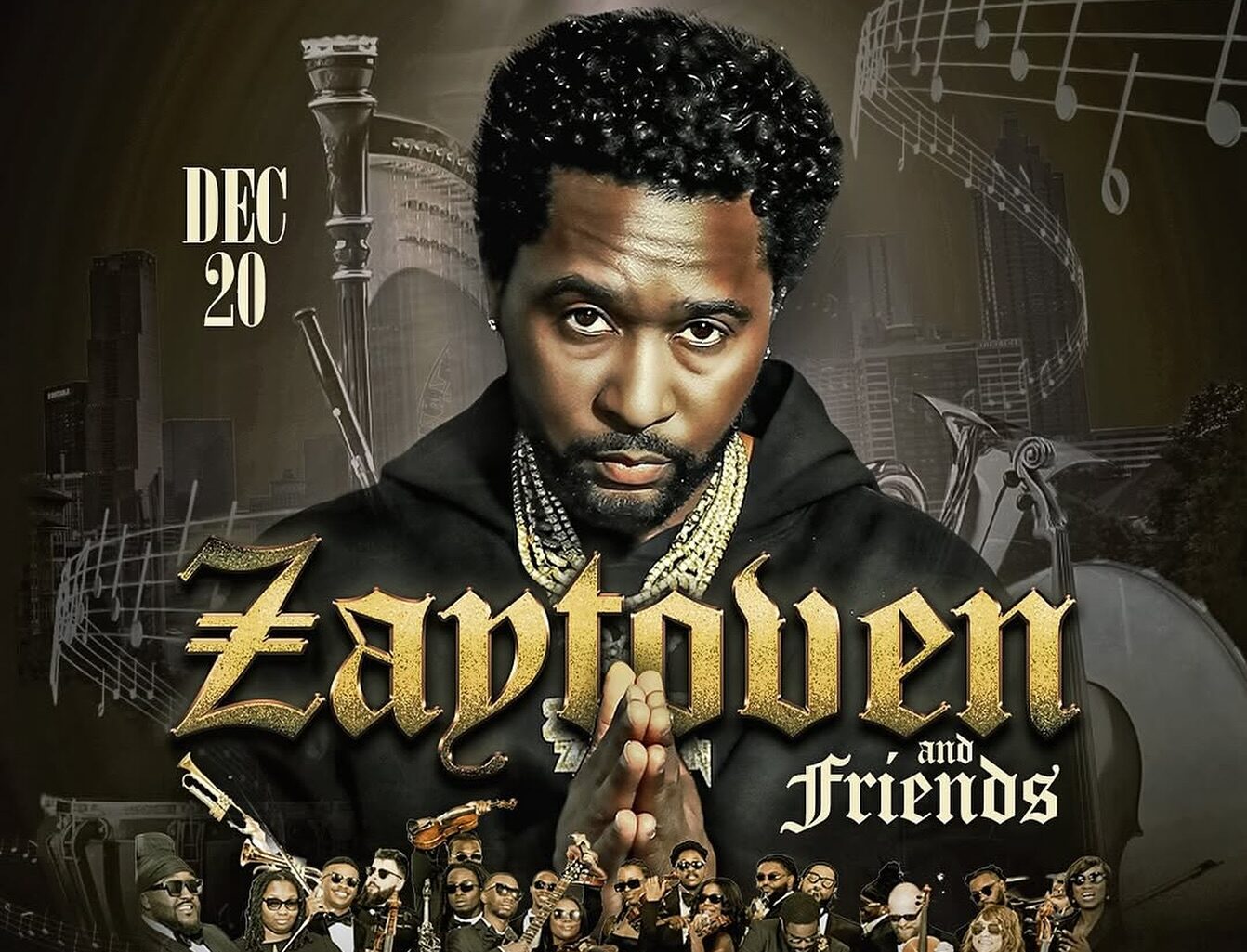 Atlanta Prepares for a One-Night Fusion of Trap & Symphony: Zaytoven & Friends Live at The Tabernacle