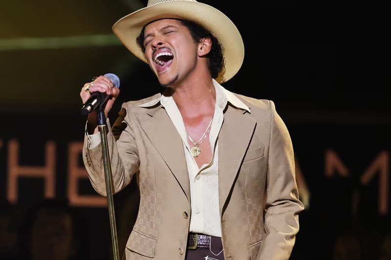 Bruno Mars Secures His Second No. 1 album with "The Romantic"