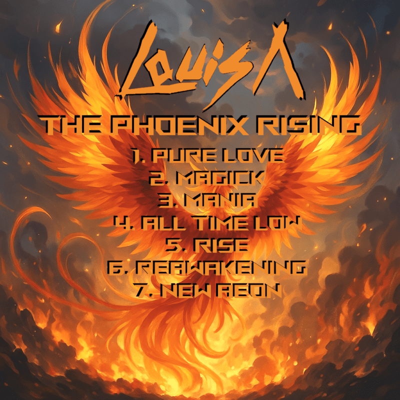 Louis Λ Announces “The Phoenix Rising” A Story Driven Album of Emotional Collapse and Spiritual Rebirth