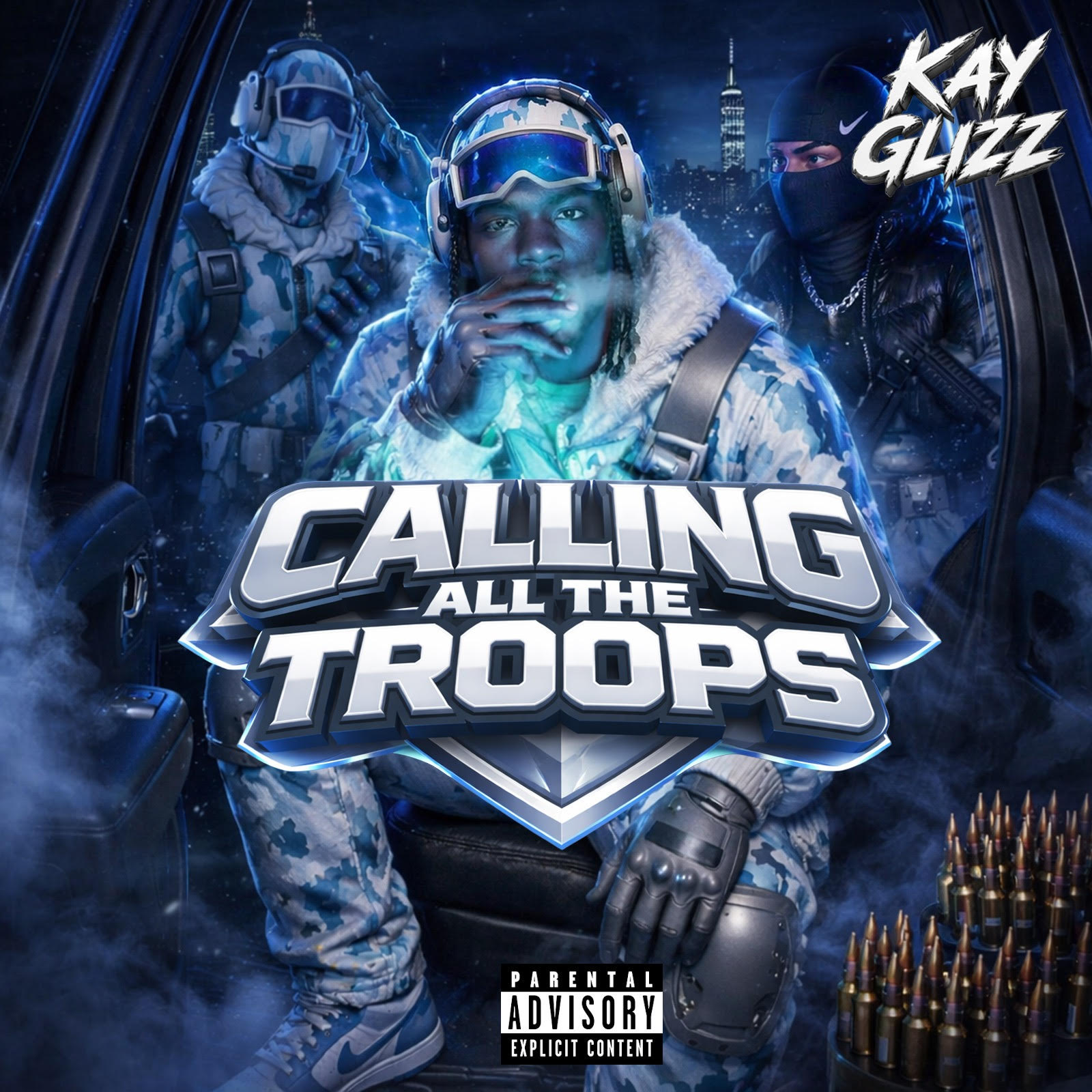 KAY GLIZZ Announces New Album NEW ALBUM CALLING All The Troops’
