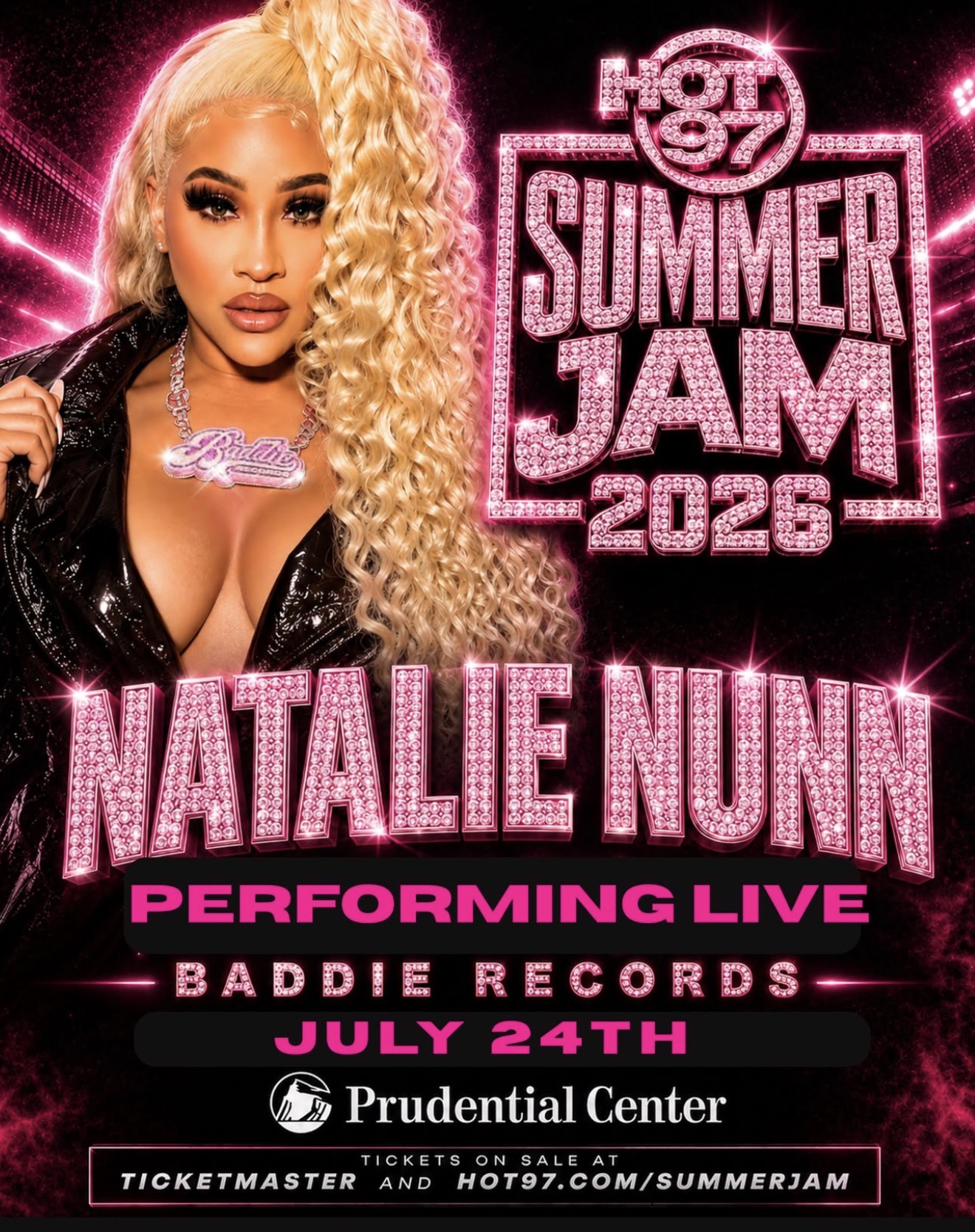 Natalie Nunn Continues Her Music Momentum with Official Hot 97 Summer Jam 2026 Performance Announcement