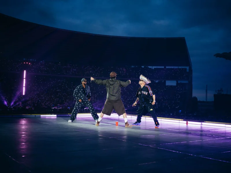Jowell & Randy Help Bad Bunny Close His World Tour With a Powerful Celebration of Reggaeton in Brussels