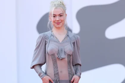 Phoebe Bridgers Makes a Striking Venice Film Festival Debut in Sheer McQueen Lace Gown