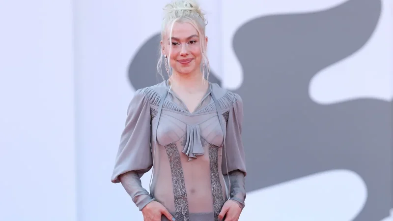Phoebe Bridgers Makes a Striking Venice Film Festival Debut in Sheer McQueen Lace Gown