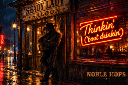 Noble Hops Confront the Cost of Escape on “Thinkin’ (‘Bout Drinkin’)”