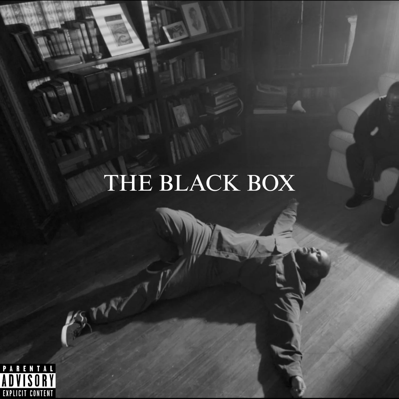 Full cover artwork for Kevin Anglade’s THE BLACK BOX