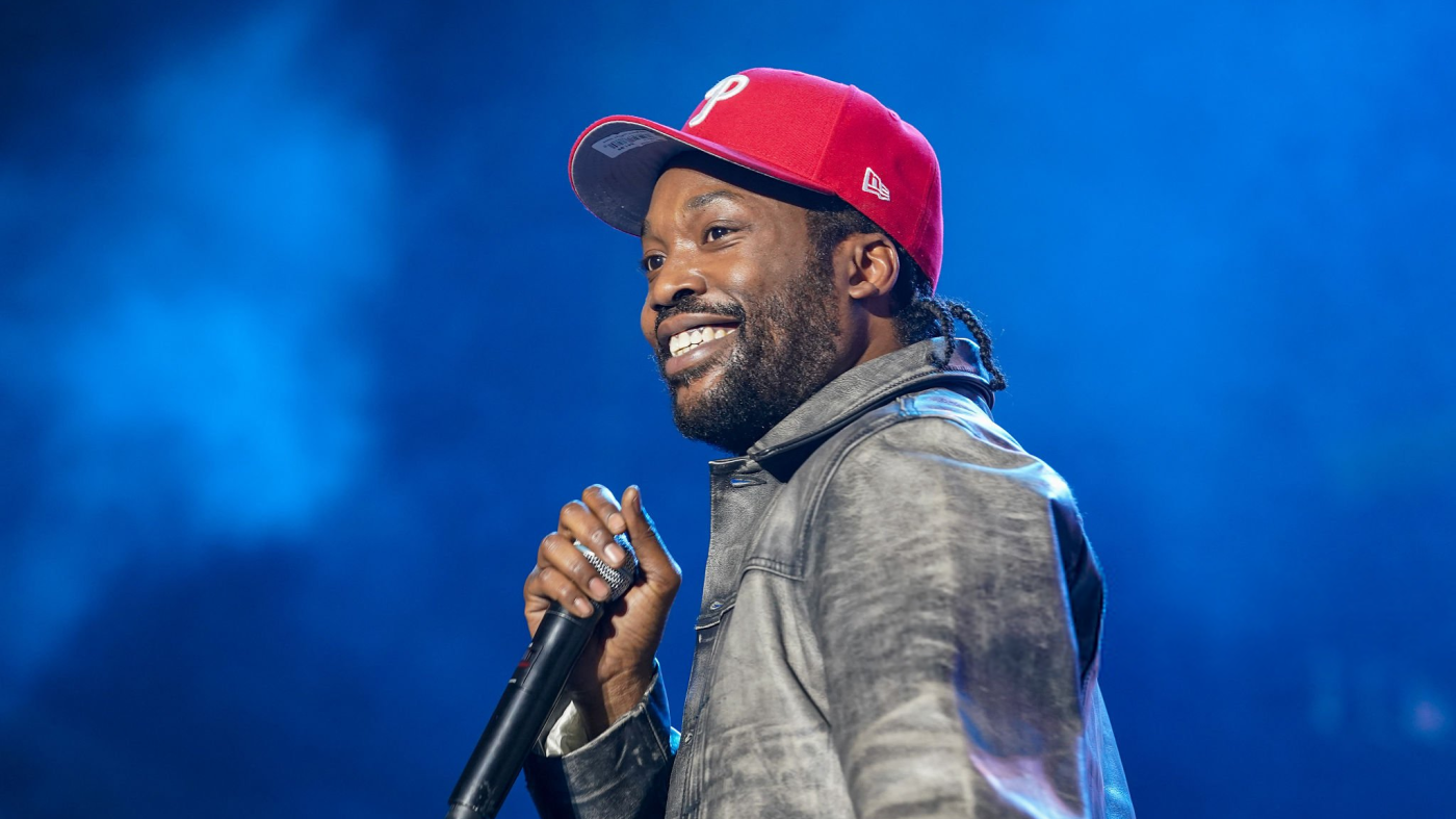 Meek Mill - PHILADELPHIA, PENNSYLVANIA - JUNE 01: Meek Mill performs onstage during the Roots Picnic at The Mann at Fairmount Park on June 01, 2025 in Philadelphia, Pennsylvania. (Photo by Julia Beverly/WireImage)
