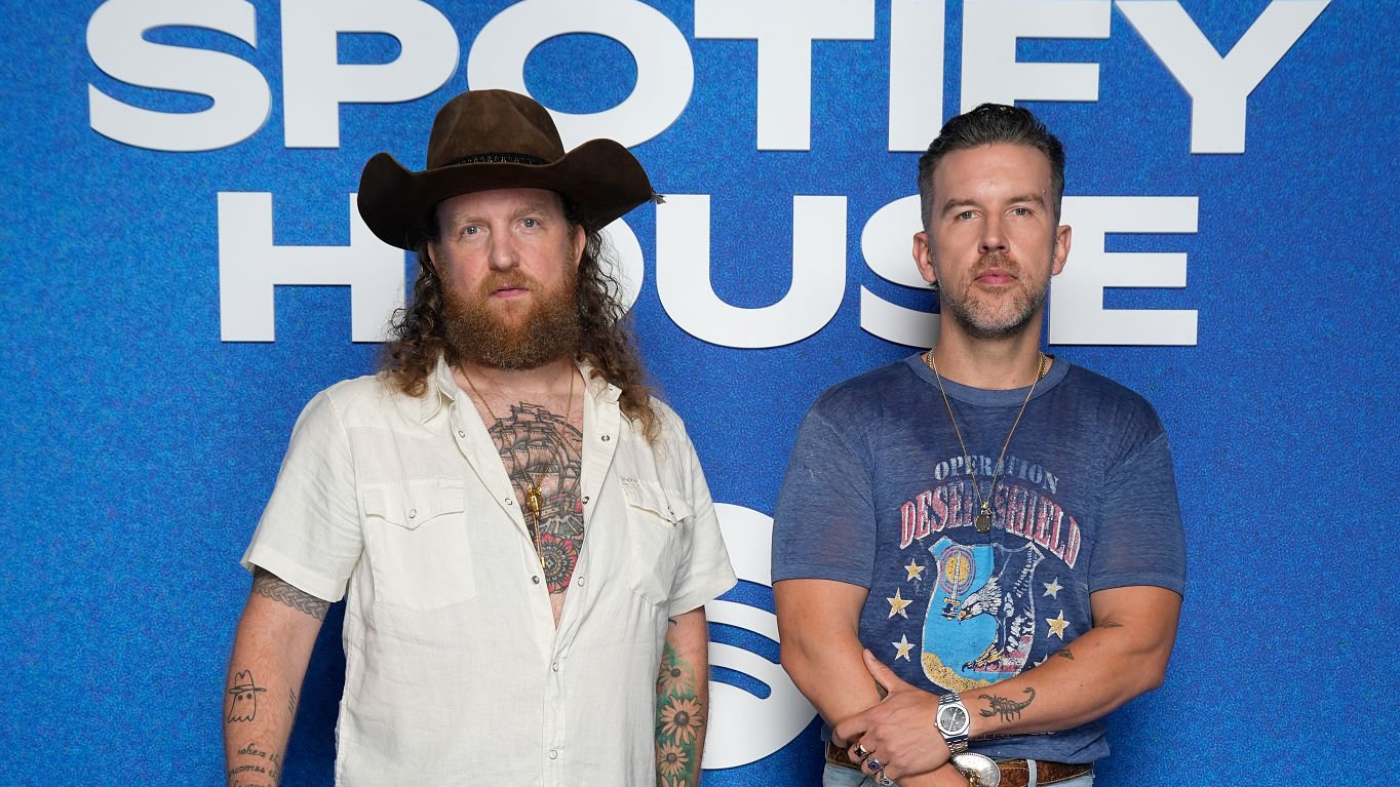 Brothers Osborne - NASHVILLE, TENNESSEE - JUNE 05: (L-R) John Osborne and T.J. Osborne of Brothers Osborne visit Spotify House at CMA Fest 2026 - Day 2 at Ole Red on June 05, 2026 in Nashville, Tennessee. (Photo by Ed Rode/Getty Images for Spotify)