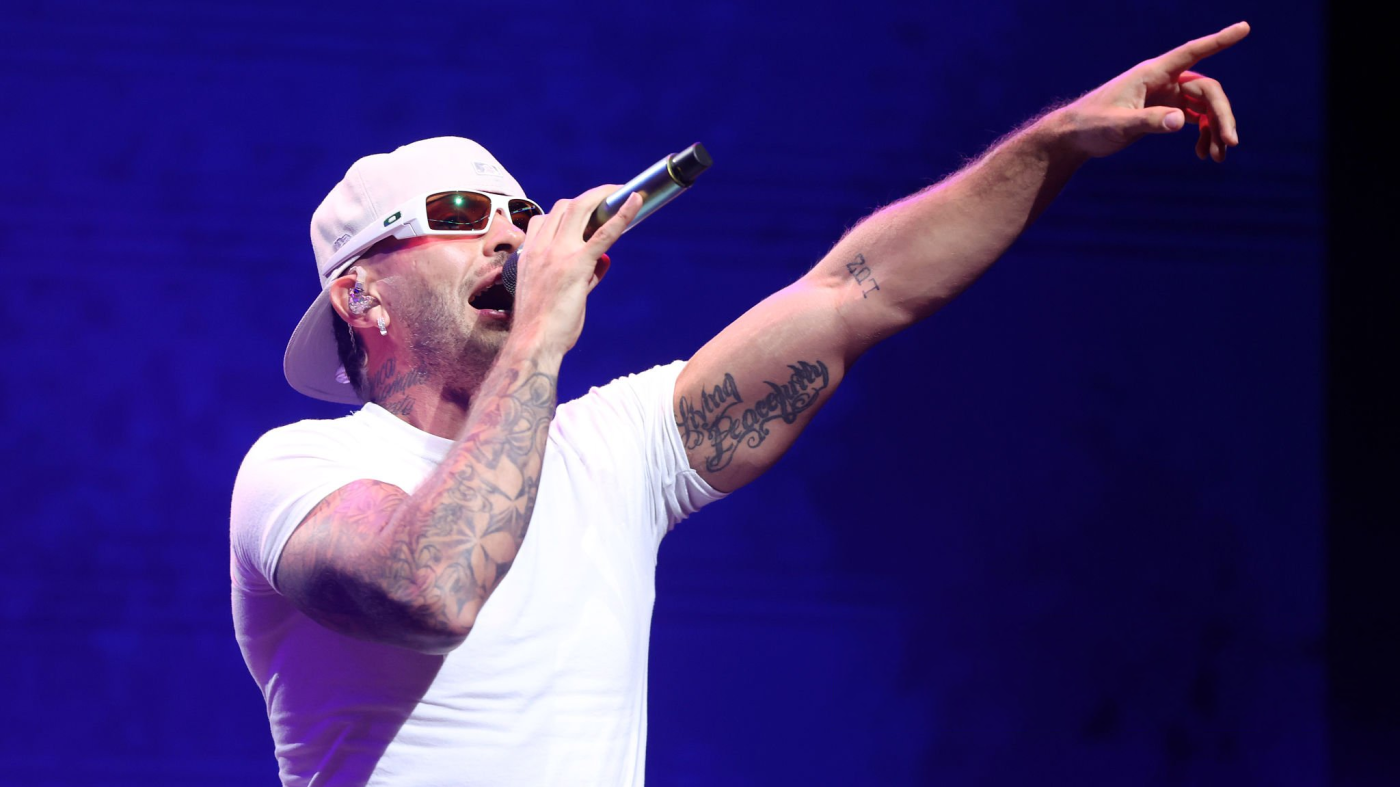 Feid - MIAMI, FLORIDA - AUGUST 16: Feid performs on stage during United For Venezuela Benefit Concert at Kaseya Center on August 16, 2026 in Miami, Florida. (Photo by John Parra/Getty Images)